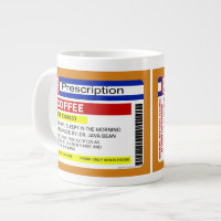 Funny Custom Personalized Prescription Coffee Big