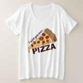 Funny Custom Text PIZZA shirten & jackets (Design voorkant)