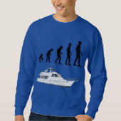 Funny Customizable Evolution & Boating Sweatshirt (Devant)