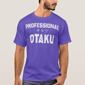 Funny & Cute Anime Manga Professional Otaku Premiu T-shirt