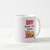 Funny Cute BFF Mug (Devant droit)
