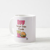 Funny Cute BFF Mug Koffiemok (Voorkant links)