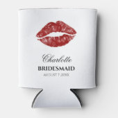 Funny & Cute Bridesmaid Custom Wedding Blikjeskoeler (Voorkant)