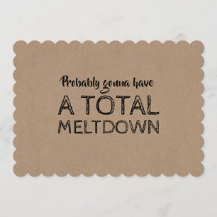 Funny Cute Bridesmaid Maid Maid of Honor proposal Kaart