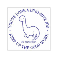 Funny Cute Dinosaur Dynamite Job Teacher Piedere