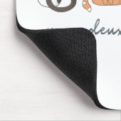 Funny Cute French Cat Muismat (Hoek)