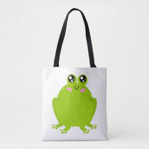 Funny Cute Frog Draagtas
