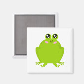 Funny Cute Frog Magneet (Voorkant / Achterkant)