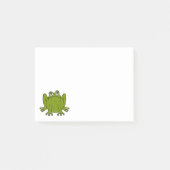 Funny Cute Frog Post-it® Notes (Voorkant)