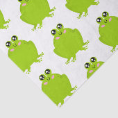 Funny Cute Frog Tissuepapier (Detail)