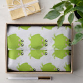 Funny Cute Frog Tissuepapier (Geschenk)