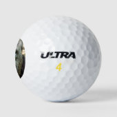 FUNNY CUTE GORILLA GOLFBALLEN (Logo)