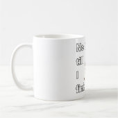 Funny cute Hamster Coffee Mug  (Gauche)