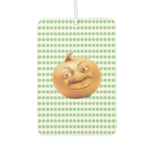 Funny Cute Happy Brown Onion Luchtverfrisser