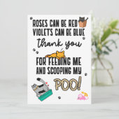 Funny Cute Happy Moederdag uit kat Feestdagenkaart (Staand voorkant)