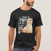 Funny Cute Havanese Dog Don't Fart Puppy Lover T-shirt (Voorkant)