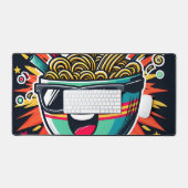 Funny Cute Noodle Cartoon Ramen Bowl (Clavier et souris)