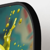 Funny Cute pickle Pickleball Paddle (Links Detail)