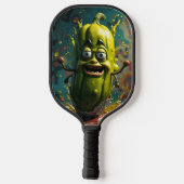 Funny Cute pickle Pickleball Paddle (Achterkant)