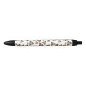 Funny Cute Poop Emoji Pattern Blauwe Inkt Pen (Voorkant)