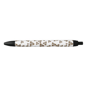 Funny Cute Poop Emoji Pattern Blauwe Inkt Pen
