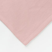 Funny Cute Quote Lash Nap Blanket Baby Roze Fleece Deken (Hoek)