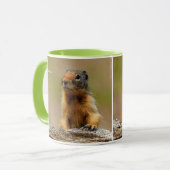 Funny Cute Saucy Columbian Ground Squirrel Mok (Voorkant links)
