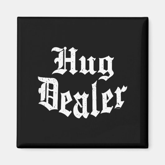 Funny Cute Sensitive Feet Hug Merchant Valentine's Magneet (Voorkant)