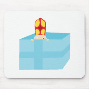 Funny Cute St. Nicholas Dutch Sinterklaas Kinder K Muismat