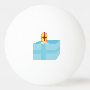Funny Cute St. Nicholas Dutch Sinterklaas Kinder K Pingpongballen