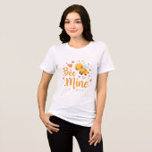 Funny & Cute Valentine’s Day Gift Tri-Blend Shirt (Voorkant volledig)