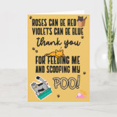 Funny Cute Yellow Happy Moederdag uit kat Kaart (Voorkant)