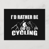Funny cycling quote briefkaart (Voorkant)