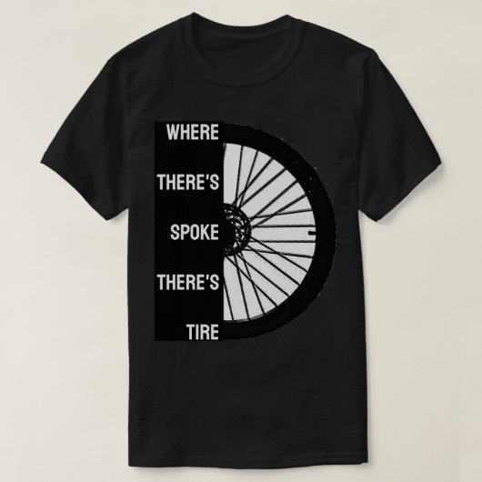 Funny Cyclist T-shirt (Design voorkant)