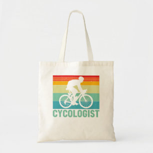 Funny Cycoloog Biking Psychology Cycling Premium Tote Bag