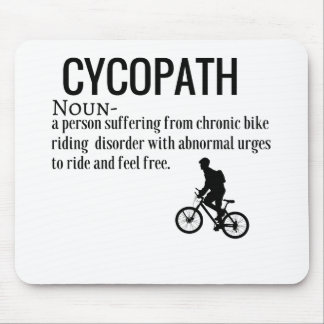Funny Cycopath Noun Design Dictionary Definition Muismat