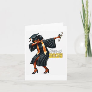 Funny Dabbing Afstuderen Afstudeerder CL van 2025 Kaart