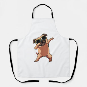 Funny Dabbing Dab Pug Dog Pets Dance Animal Puppy Schort