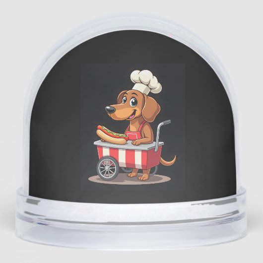 Funny Dachshund Chien Hotdog Sandwich Weenie Sauci (Avant)
