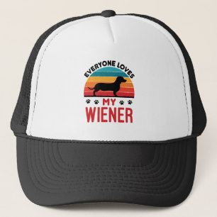 Funny Dachshund Dog Iedereen houdt van mijn vrouw Trucker Pet