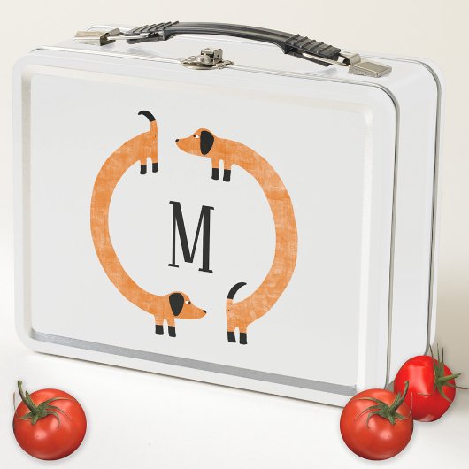 Funny Dachshund Sause Dog Monogram