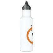 Funny Dachshund Sause Dog Monogram Waterfles (Links)