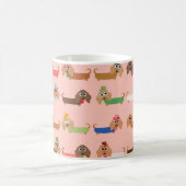 Funny Dachshunds Koffiemok (Center)