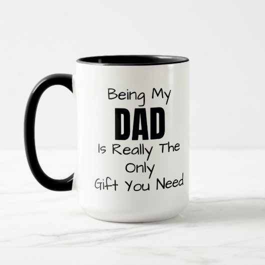 Funny Dad Coffee Mok (Links)
