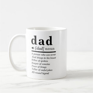 Funny Dad Definition Koffiemok