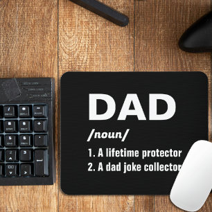 Funny Dad Definition Vaderdag Muismat
