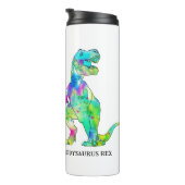 Funny Dad Dinosaur Quote Thermosbeker (Geroteerd rechts)
