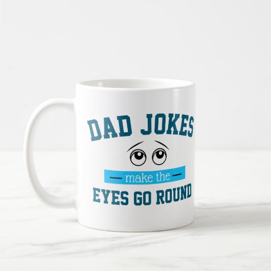 Funny Dad Jokes Father Pun Koffiemok (Links)