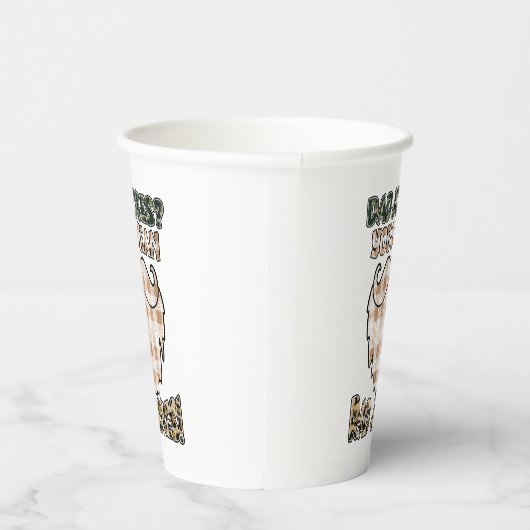 Funny Dad Jokes | VADERDAG | Rad Jokes Papieren Bekers (Rechts)