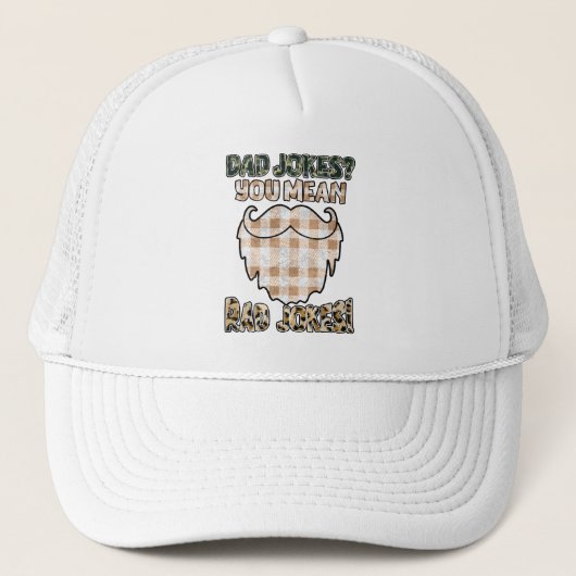 Funny Dad Jokes | VADERDAG | Rad Jokes Trucker Pet (Voorkant)